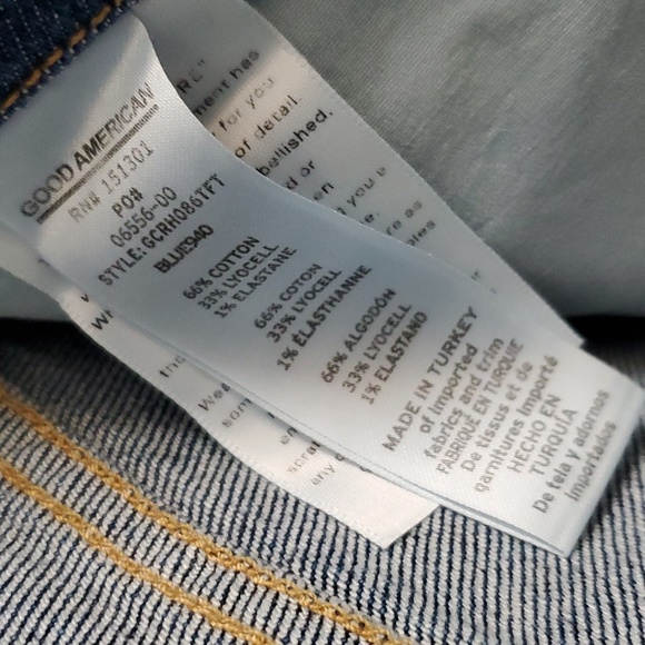 GOOD AMERICAN High-Rise Jeans (sz 27) - Picture 7 of 7